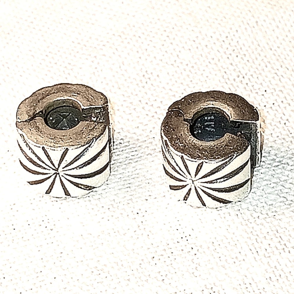 Pandora Sterling Silver Retired Sunburst Clips (Set)
